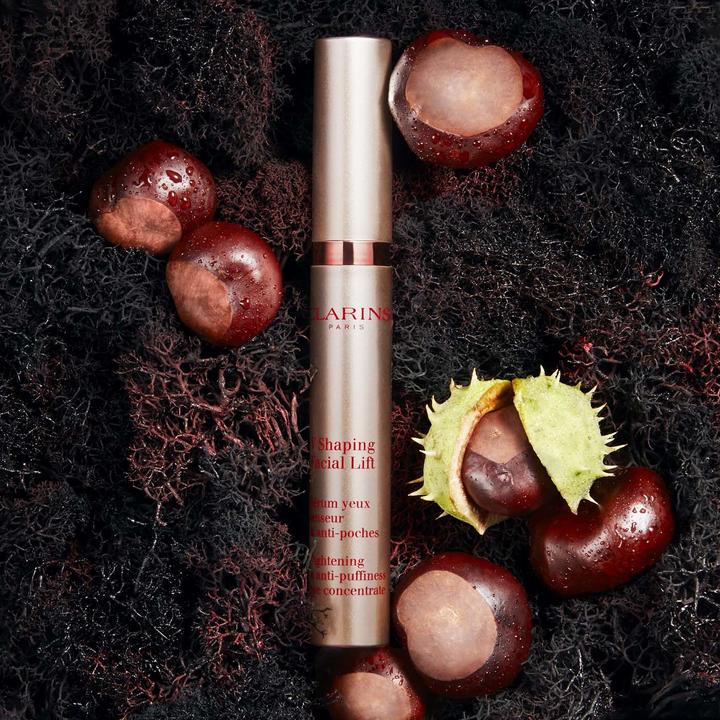 Immagine prodotto Clarins V Shaping Lift Facial Tightening e concentrato anti-borse per gli occhi (Siero, 15 ml, Giorno)