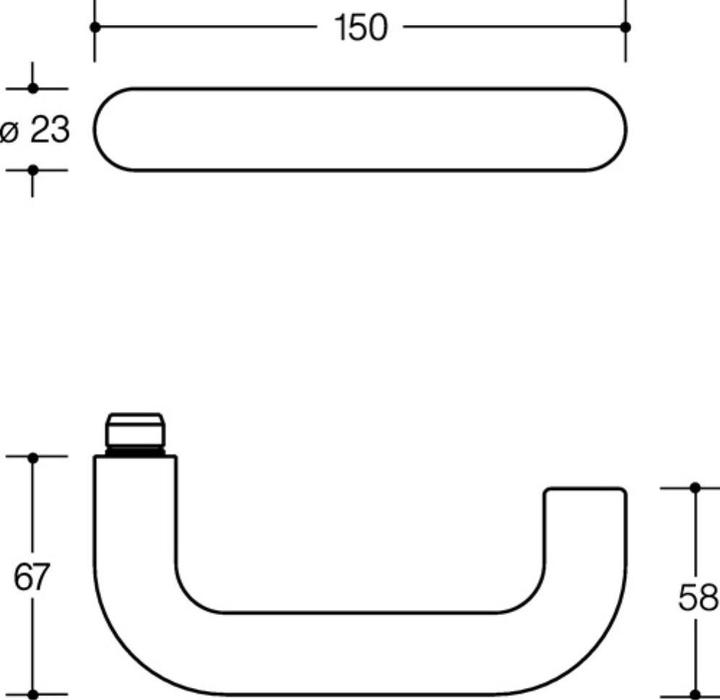 Immagine prodotto Hewi Set di rosette 111R03.233 (Set di porte)