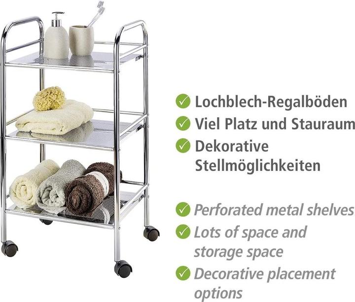 Actual product image Wenko Household/bathroom trolleys (32 x 41 x 75 cm)