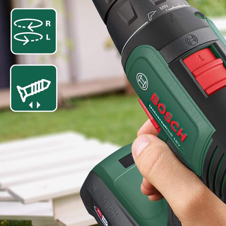 Productafbeelding Bosch Home & Garden UniversalDrill 18V (Oplaadbare batterij)