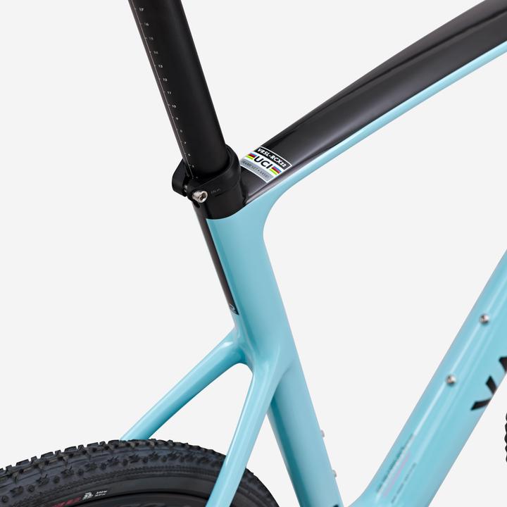 Actual product image Van rysel Cyclocross bike - RCX 2 Shimano GRX 12S light blue