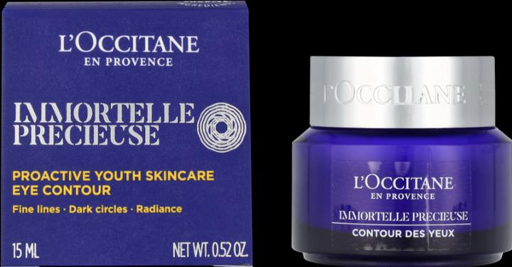 Produktbild L'Occitane Immortelle Précieuse Augenbalsam (Fluid, 15 ml, Tag + Nacht)