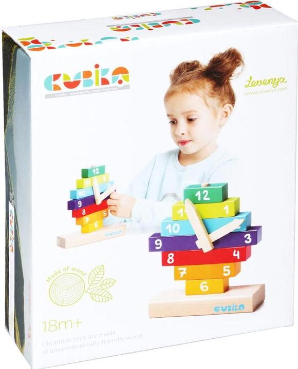 Produktbild Cubika Holzbausatz Uhr
