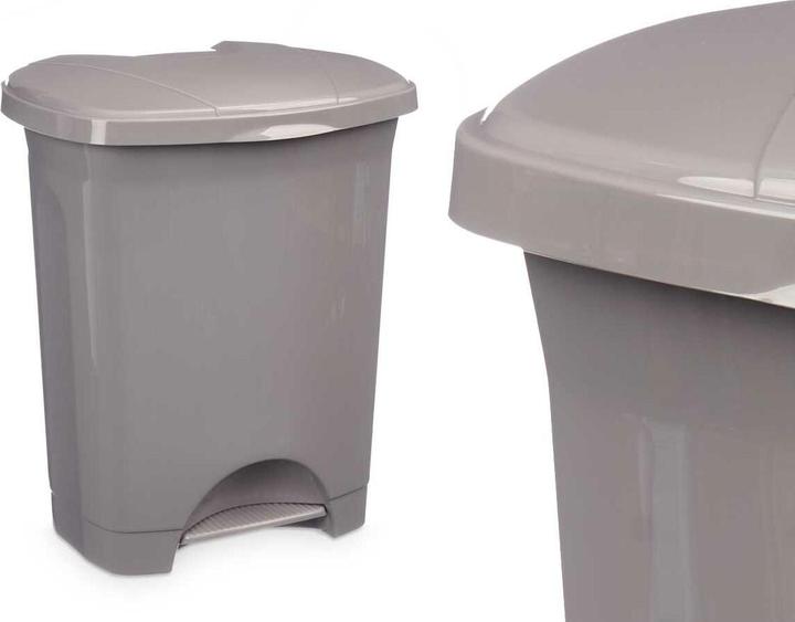 Immagine prodotto Natec Papierkorb mit Pedal Grau Kunststoff 10 L (8 Stück) (10 l)