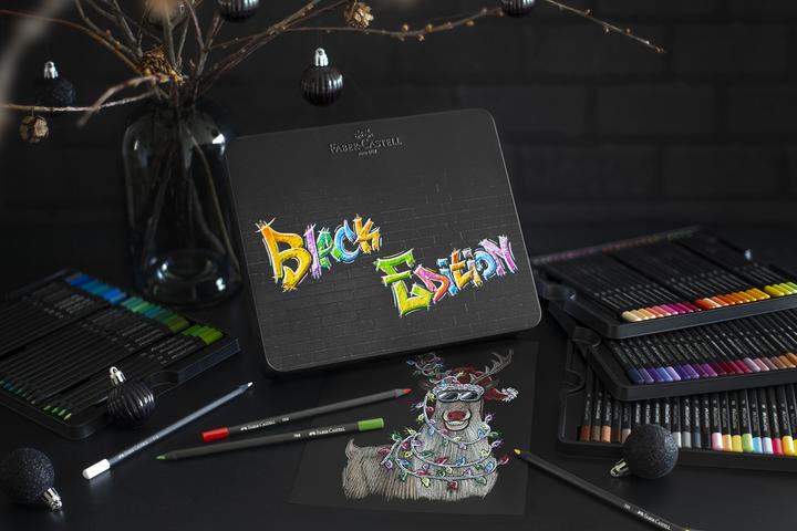 Image du produit Faber-Castell Matite colorate Édition noire (Multicolore, 100 x)
