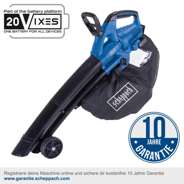 Image du produit Scheppach BC-BLV720-X (Fonctionnement sur batterie, Aspirateurs et souffleurs, Souffleur de feuilles, Aspirateurs à feuilles)