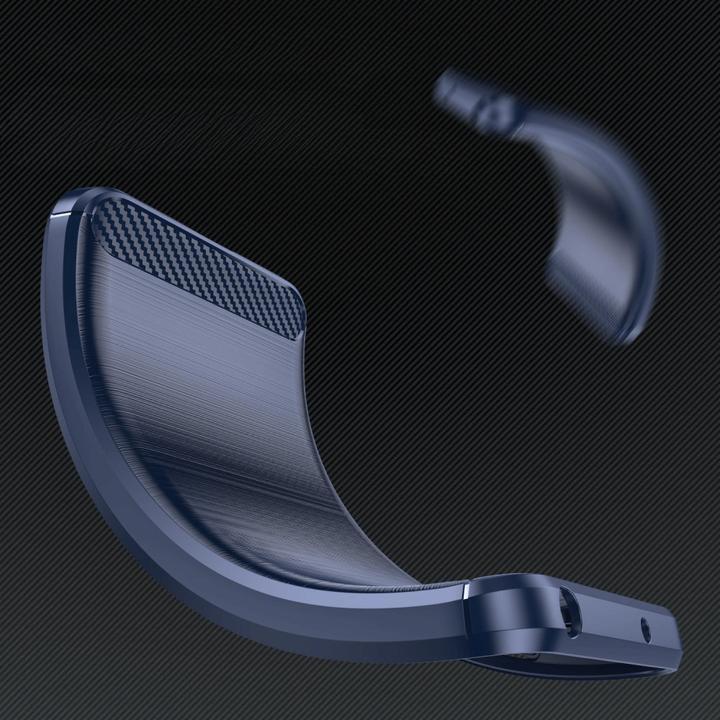 Produktbild Cover-Discount Google Pixel 8 Pro - Metall Carbon Look Hülle blau (Google Pixel 8 Pro)