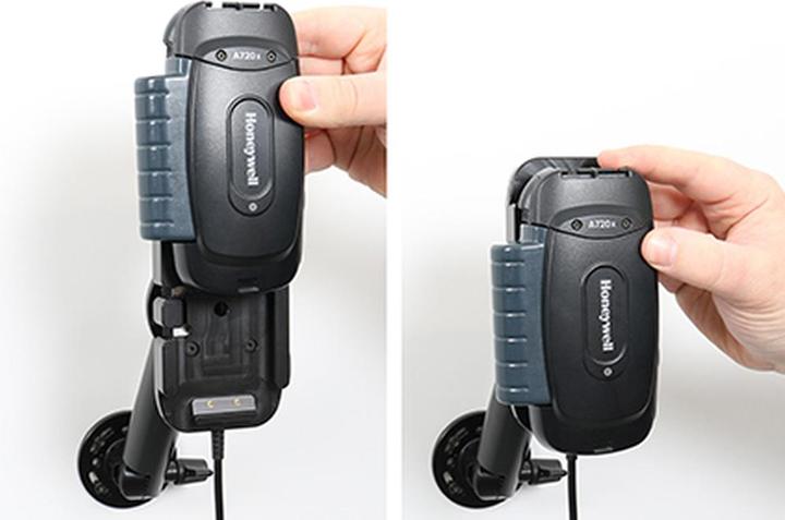 Actual product image Brodit Active bracket, 12/24V, for HONEYWELL A720x, with vibration dampers