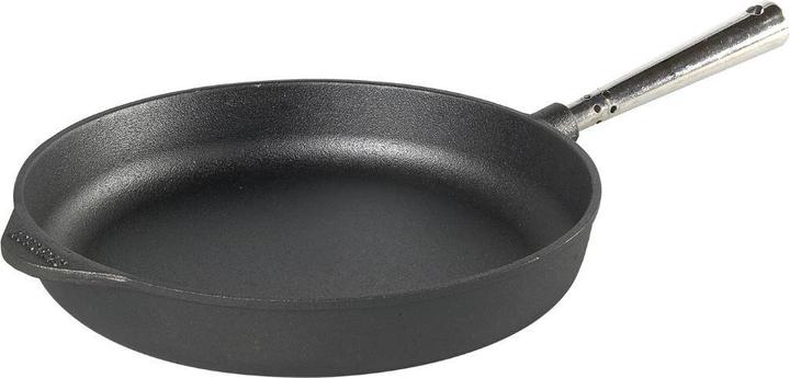 Produktbild Skeppshult Gusseisen Pfanne 28 cm Stahlgriff (28 cm, Bräter + Schmortopf, Gusseisen)