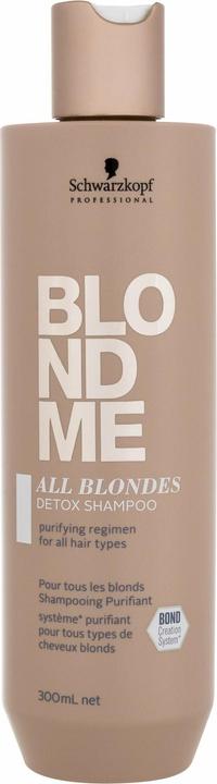 Schwarzkopf Blondme - All Blondes Detox Shampoo (300 ml, Flüssiges Shampoo)