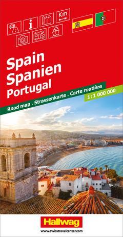 Actual product image Spain / Portugal Road Map 1:1 Mio