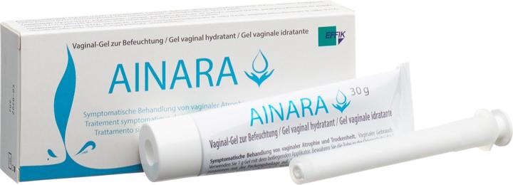Image du produit Ainara tube de gel vaginal non hormonal, y compris la canule (Gel intime)
