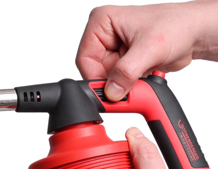 Produktbild Rothenberger Industrial RS 200 Piezo inkl. 1x C200 Supergas Lötlampe Lötbrenner 180° Drehung FT 800°