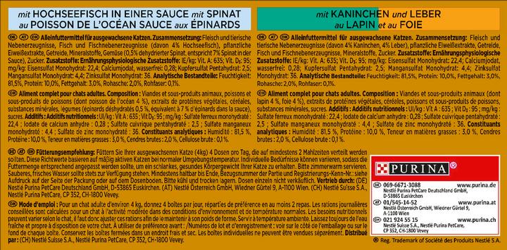 Image du produit Gourmet Compositions fines (Adulte, 4 pcs, 85 g)