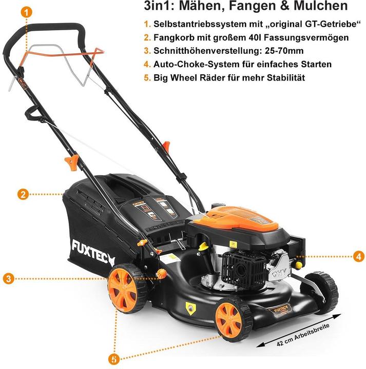 Image du produit Fuxtec FX-RM4346 (Essence)