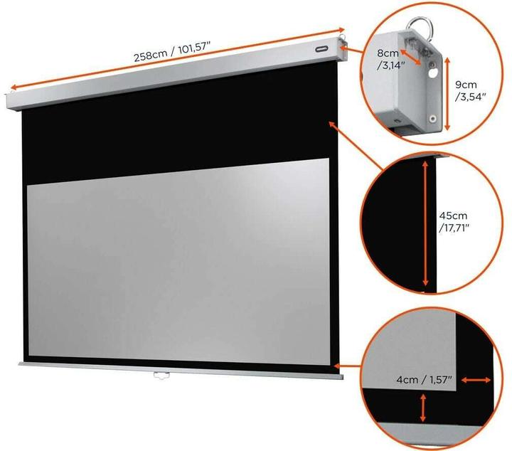 Actual product image Celexon Rollo Professional Plus (108", 16:9)