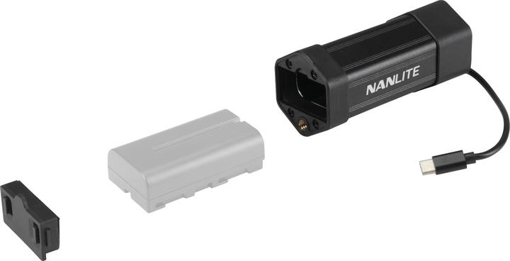 Actual product image Nanlite Battery handle NP-F (Battery grip)