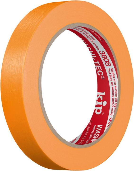 Produktbild Kip WASHI-TEC® STANDARD Goldkrepp® orange 36 mm x 50 m (36 mm)