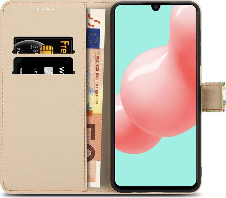 Actual product image Cadorabo Book cover with print (Samsung Galaxy A41)