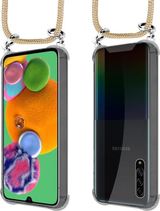Produktbild Cadorabo TPU Handy Kette SILBER Cover