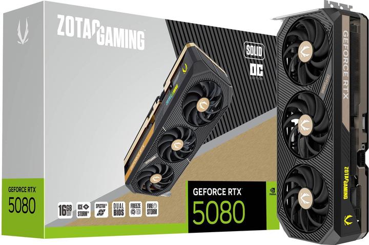 Immagine prodotto Zotac GeForce RTX 5080 Solid OC (16 GB)