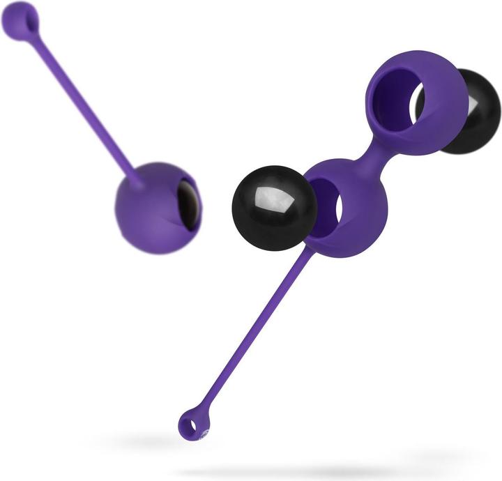 Actual product image Easytoys Vibrierende Kegelkugel Lila