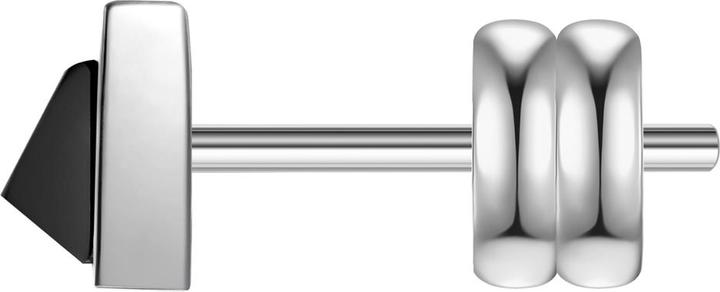 Produktbild True Rebels Herren Ohrstecker Dreieck - 36726 (Edelstahl)