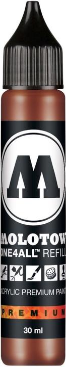 Actual product image Molotow Refill ink One4All for permanent marker 30ml hazelnut brown (Refill unit)