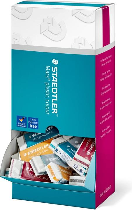 Actual product image Staedtler Eraser Mars plastic colour 40pcs (40 x)