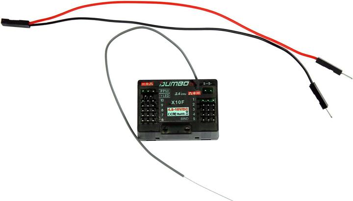 Actual product image Amewi DDF-350 10-Kanal Fernsteuerung inkl. 10-Kanal Empfänger