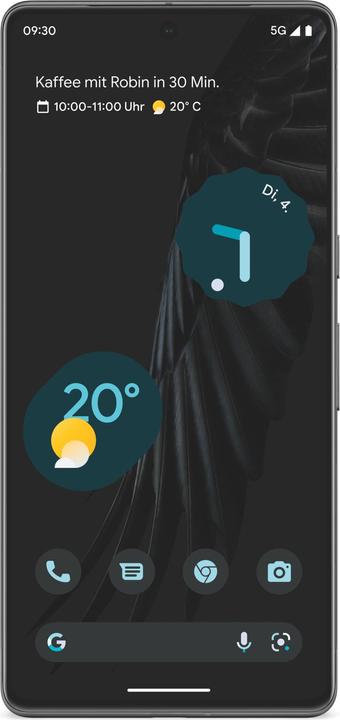 Produktbild Google Pixel 7 Pro (256 GB, Obsidian, 6.70", SIM + eSIM, 50 Mpx, 5G)