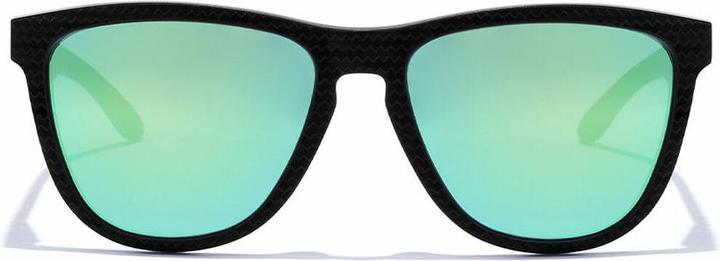 Produktbild Hawkers polarisierte Sonnenbrillen One Raw Carbon Fiber Schwarz Smaragdgrün (Ø 55,7 mm)
