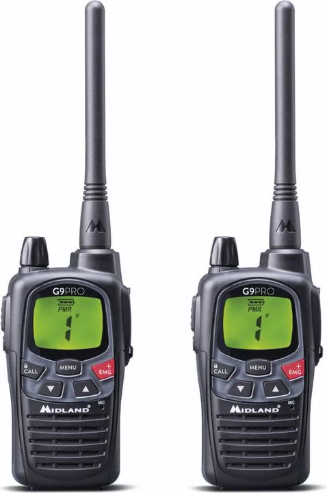 Image du produit Midland G9 Pro 4 packs, PMR446 (12 km)