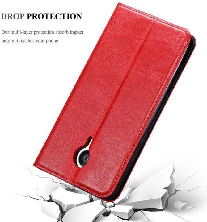 Actual product image Cadorabo Book Invisible Magnet Cover (Meizu MX4)