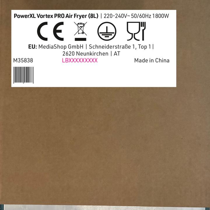 Produktbild MediaShop Vortex PRO AirFryer