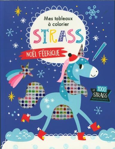 Image du produit 123 Soleil Mes tableaux à colorier strass : Noël féerique (Français, Collectif, 2024)