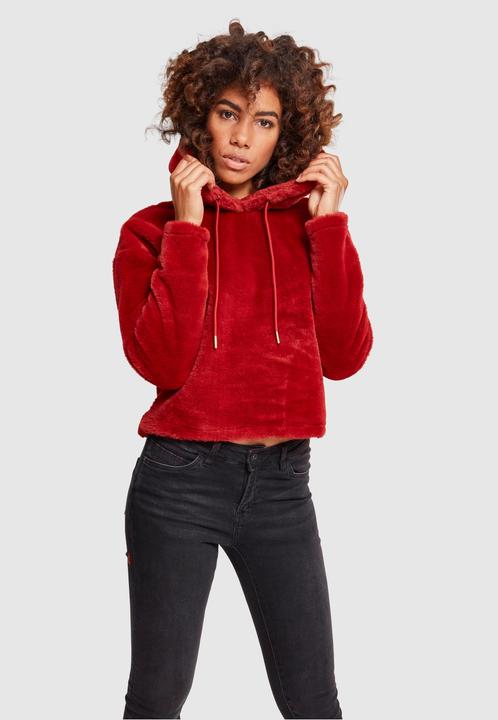Urban Classics Ladies Oversize Short Teddy Hoody