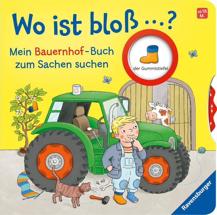 Actual product image Ravensburger Where the heck is...? My farm book to look for things (German)