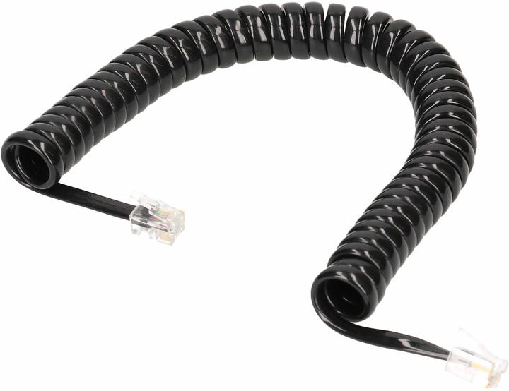 Produktbild Max Hauri Telefon Hörerkabel spiralisiert 0.4m