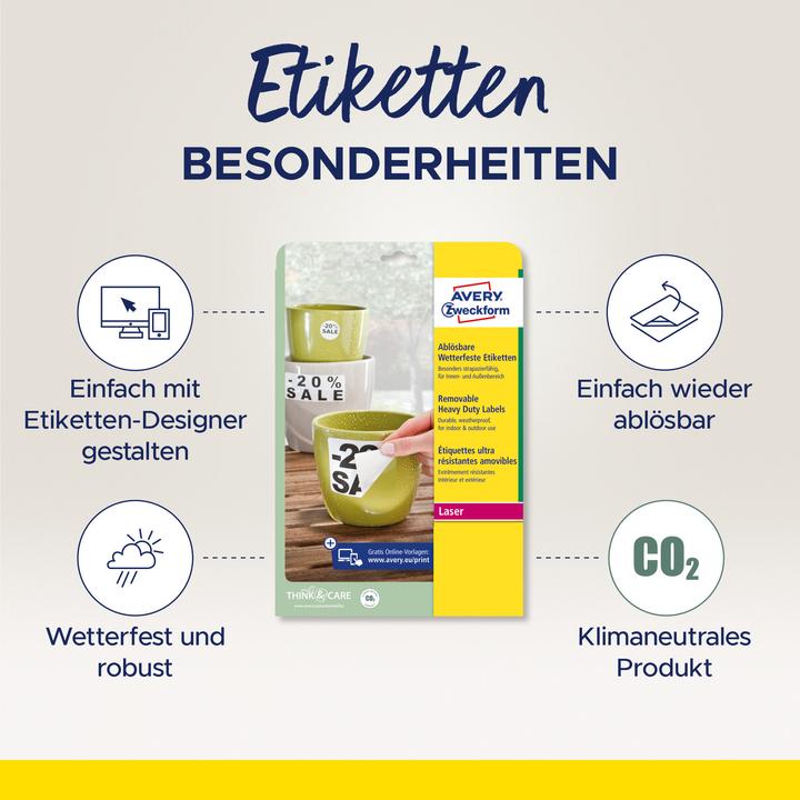 Productafbeelding Avery Weerbestendige etiketten