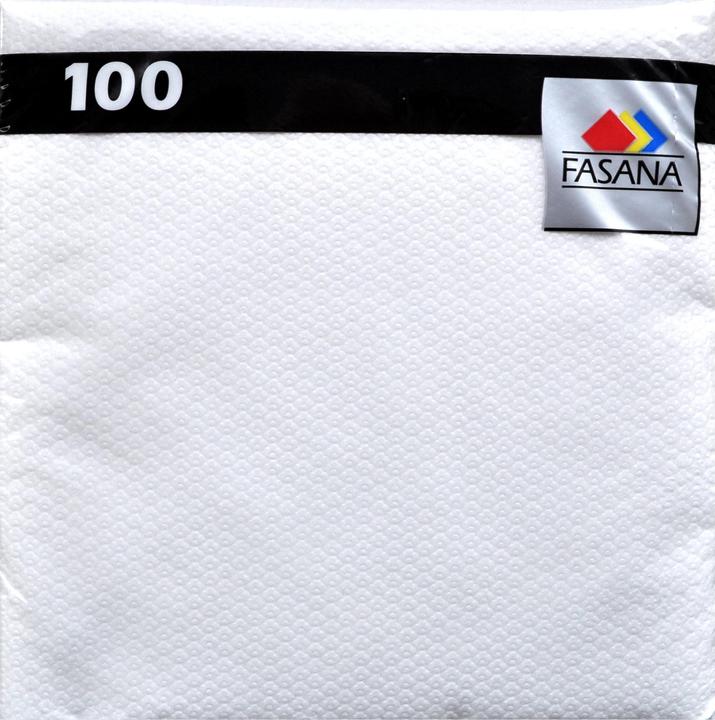 Actual product image Fasana Napkins white (100 x, 33 x 33 cm)