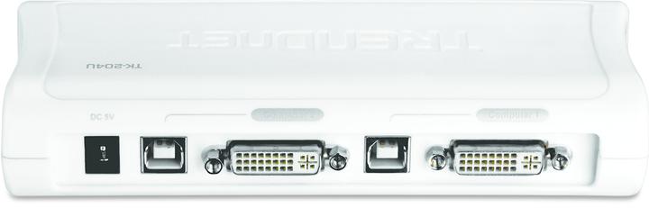Produktbild Trendnet TK-204UK KVM Switch 2-Port DVI USB