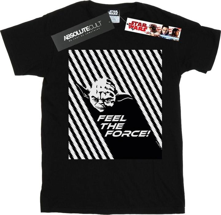 Image du produit Star Wars - T-shirt YODA FEEL THE FORCE - Garçon (152, 158)