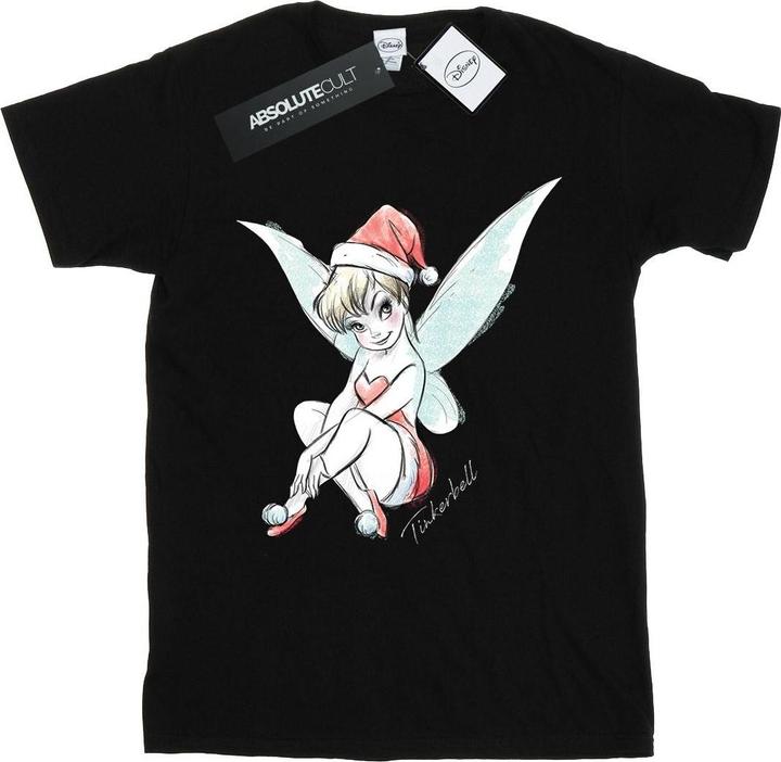 Immagine prodotto Disney Tinkerbell Christmas Fairy Maglietta Ampia Donna (S)