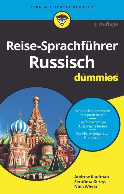 Image du produit Reise-Sprachführer Russisch für Dummies (Allemand, Serafima Gettys, Nina Wieda, Andrew D. Kaufman, 2021)