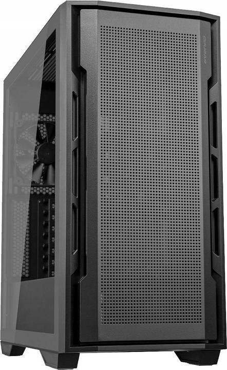 Image du produit Cougar Uniface Black| Boîtier PC | Mid Tower / Façade Mesh / 2 x Ventilateurs ARGB / TG Left Panel (ATX, Mini-ITX, SSI CEB, mATX)