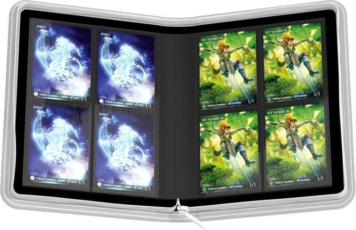Produktbild Ultimate Guard UGD010352 - Zipfolio 160 – 8-Pocket Xenoskin Kartenmappe, weiss