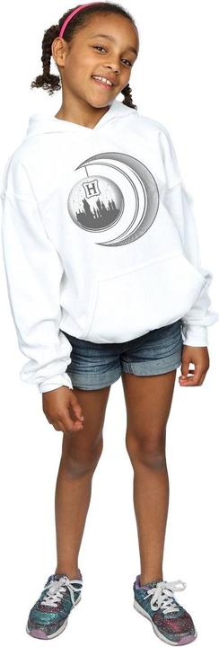 Actual product image Girls Hogwarts Moon Hoodie (140, 146)