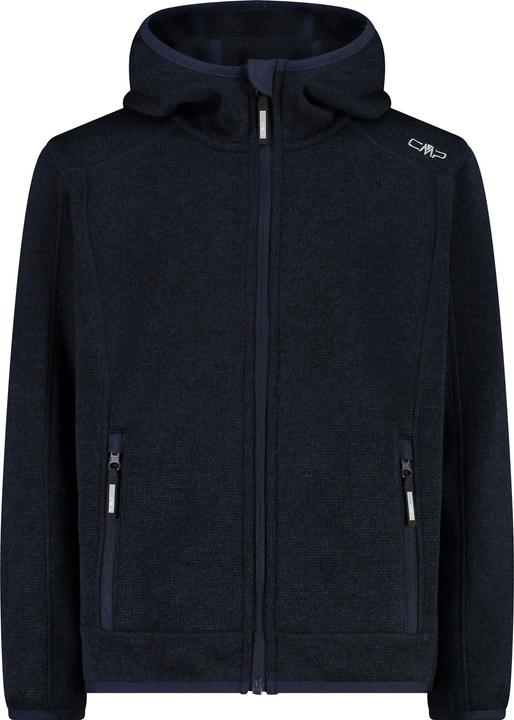 Produktbild CMP Campagnolo Boy's Jacket Fix Hood Jacquard Knitted (140)