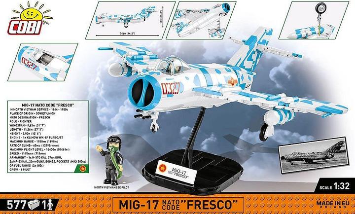 Produktbild Cobi Kampfflugzeug Bausatz MIG-17 Nato Code F